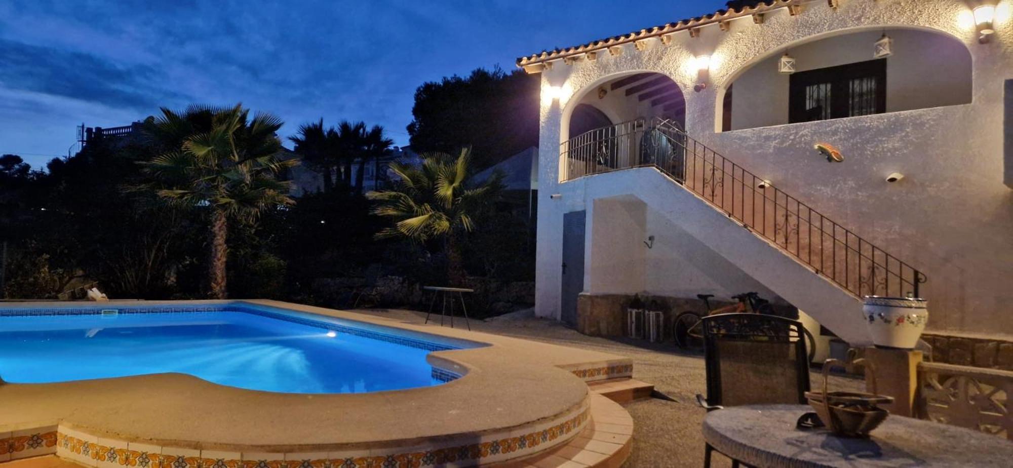 Villa Solana En Moraira A Kültér fotó