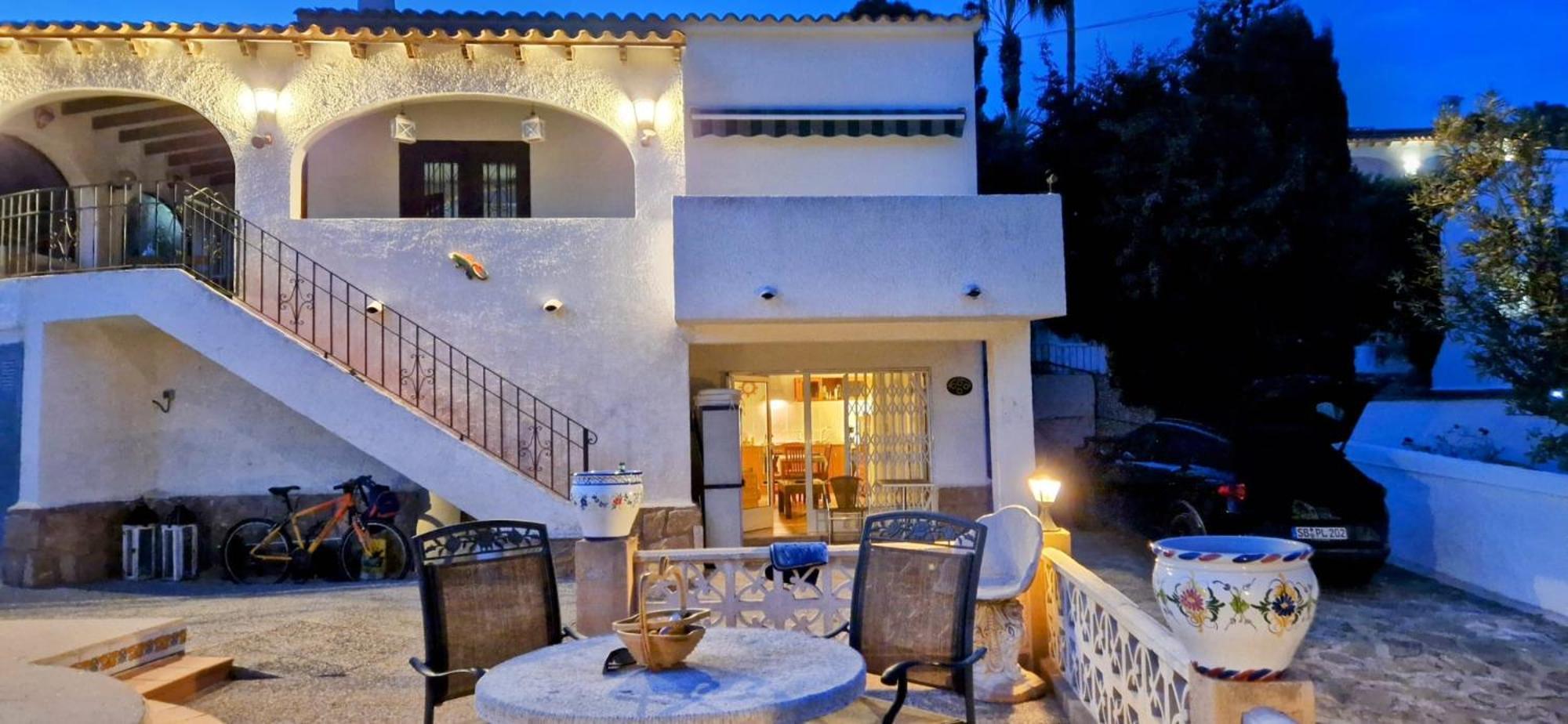 Villa Solana En Moraira A Kültér fotó